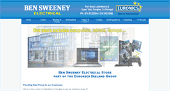 Desktop Screenshot of bensweeney.ie